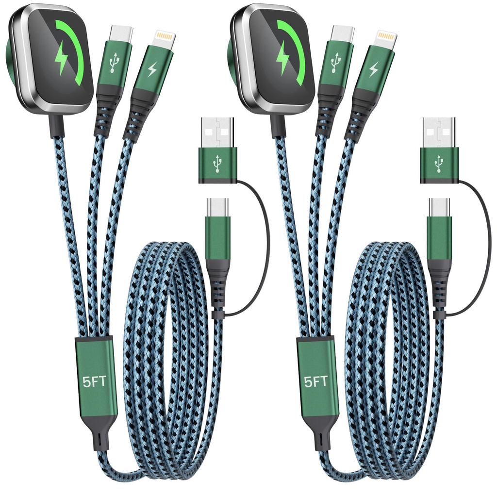 Fletcher Tricounty Tech Assorted Charging Cable Gray