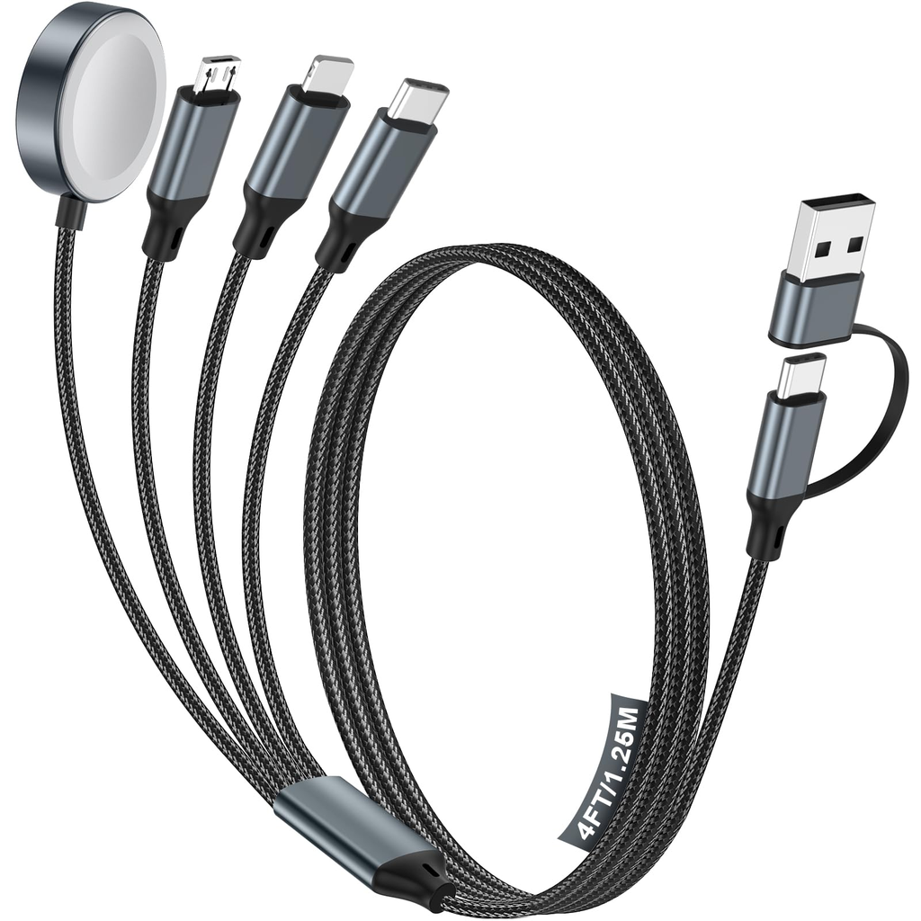 Fletcher Tricounty Tech Refillable Charging Cable Clear