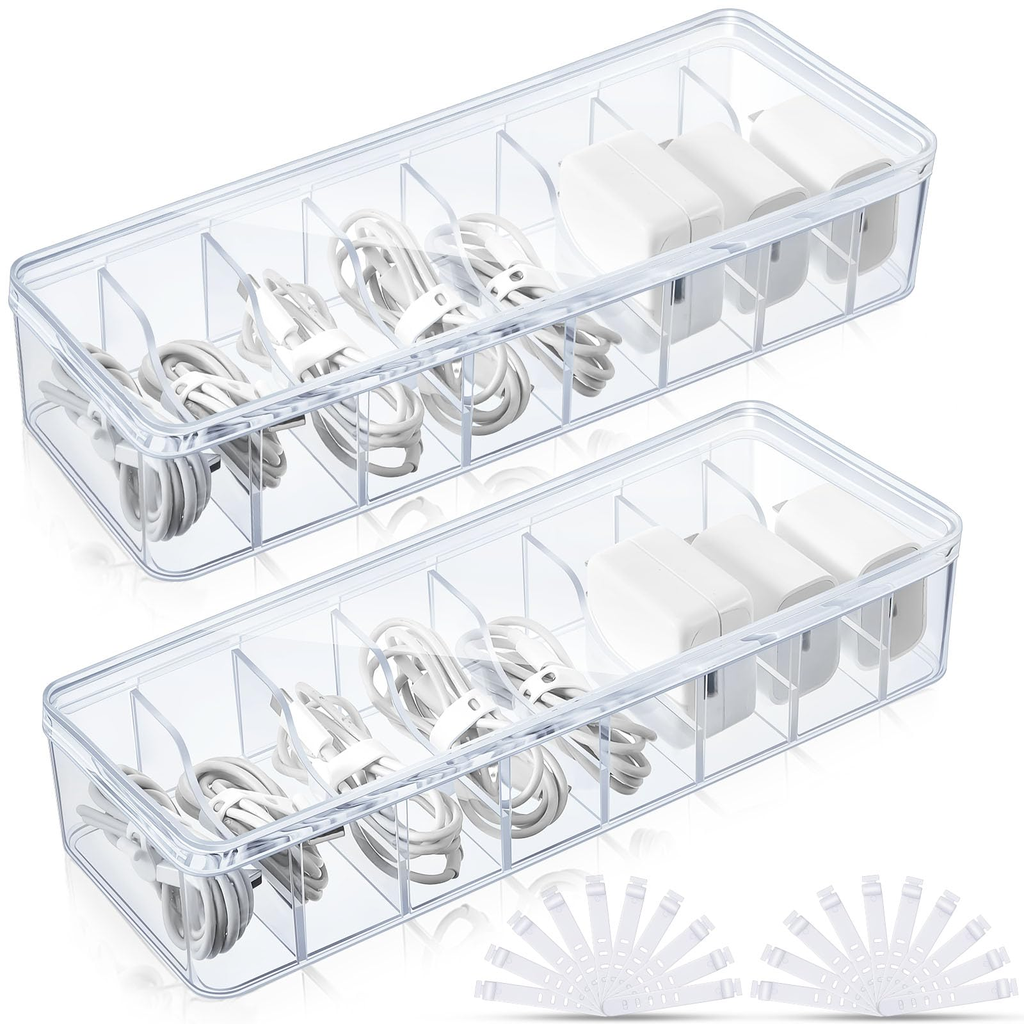 Fletcher Tricounty Tech Wide Cable Organizer Assorted