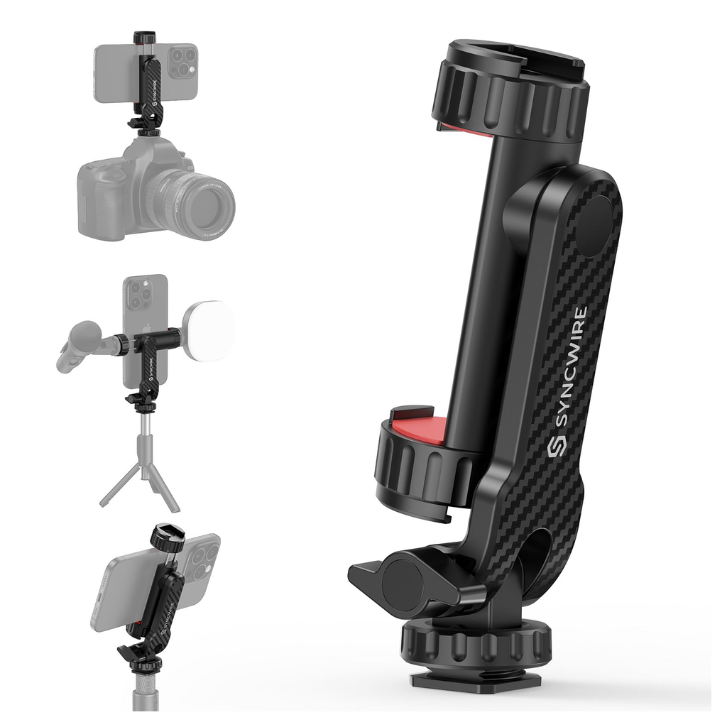 Phone Tripod Clamp Blue product photo