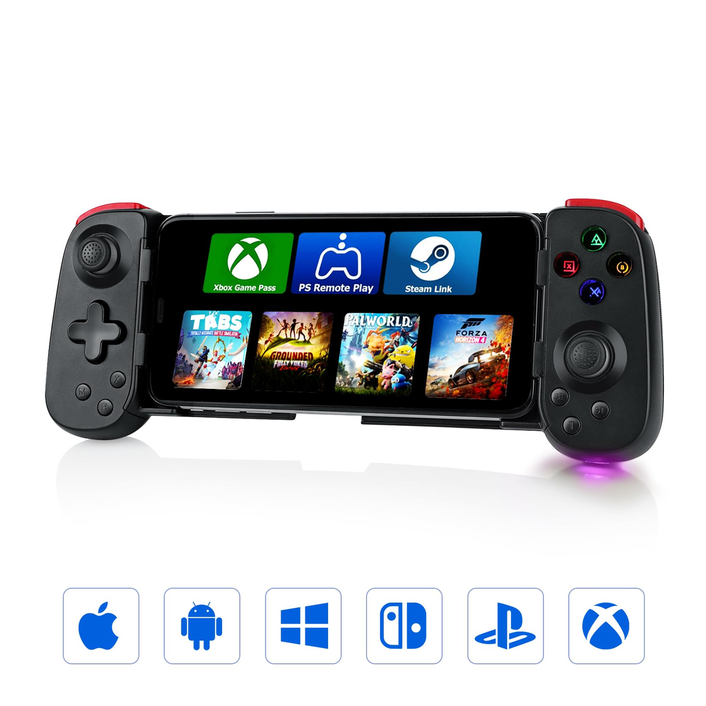 Phone Game Controller Grip Blue product photo