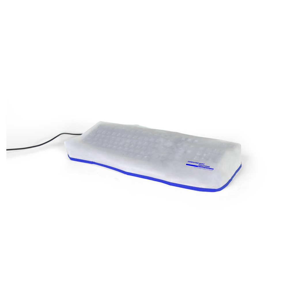 Laptop Keyboard Dust Cover White product photo