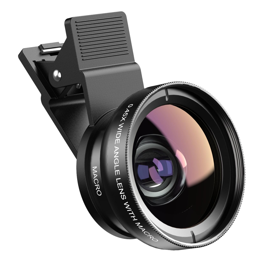 Clip On Phone Camera Lens Kit Black product photo